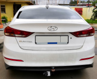 Фаркоп HY 34 для HYUNDAI Elantra 2016-2019, Автос, нагрузка 1500/100 кг. С подрезкой бампера от магазина ФаркопРос